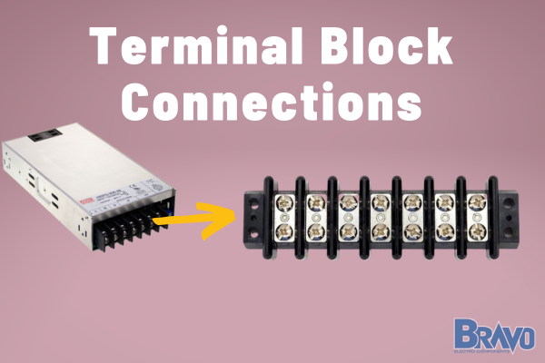 How to Connect a Power Supply to a Terminal Block